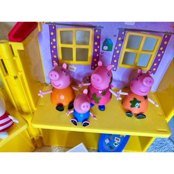 Peppa Pig House Playset 20 Pc Lot | Peppa Pig BIG Lot - Picture 4 of 12